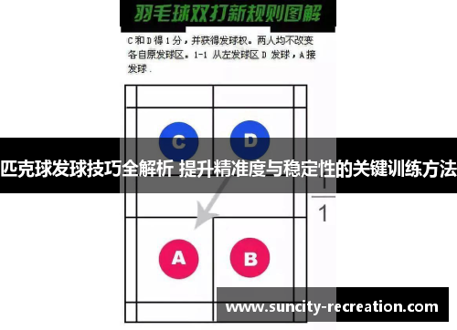 匹克球发球技巧全解析 提升精准度与稳定性的关键训练方法